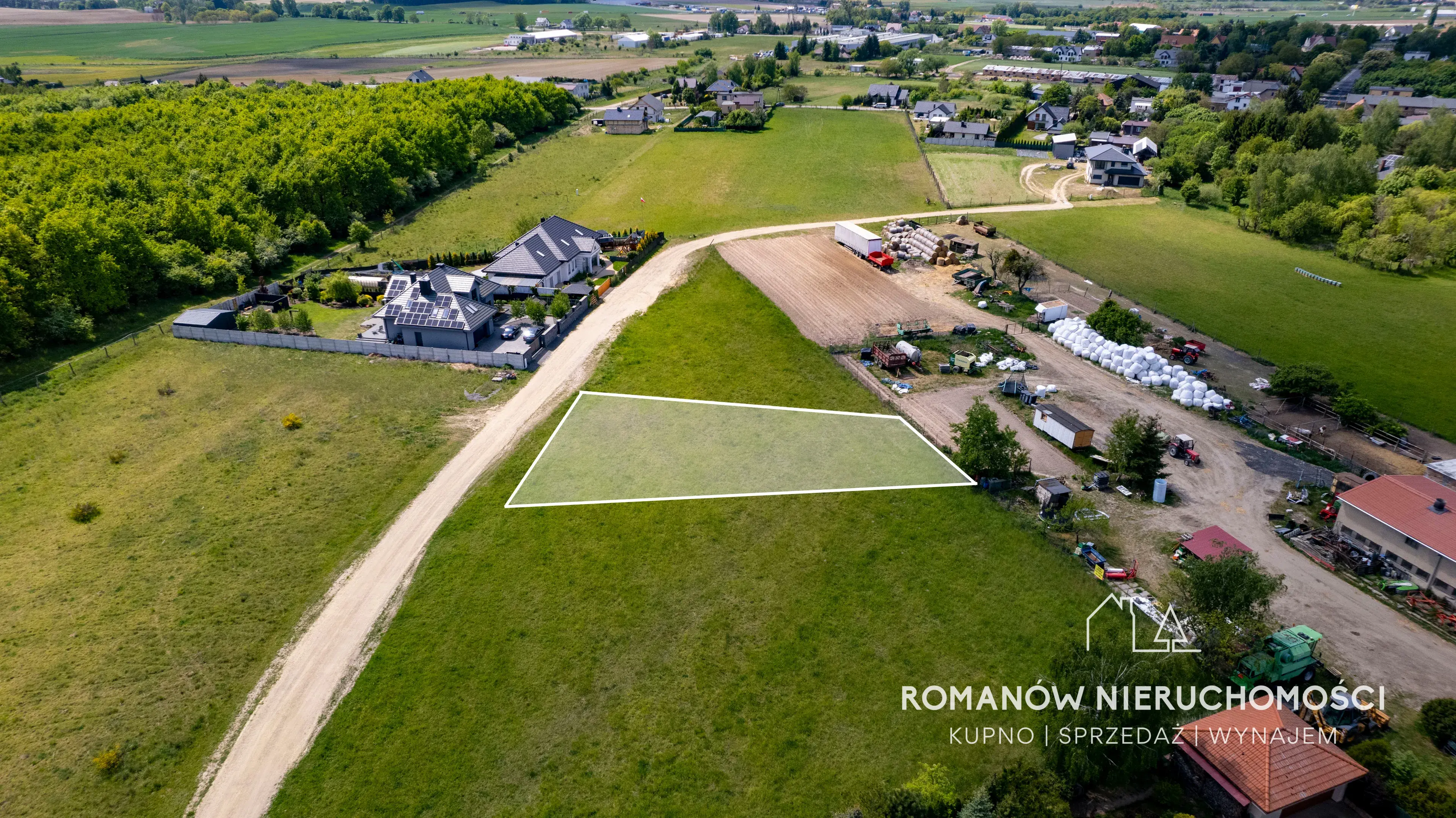 Działka budowlana Chludowo – 834 m²